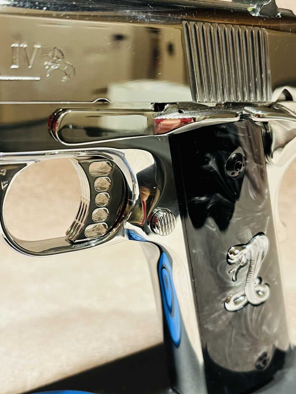 Colt 1911 Series 80 .45 Government Model Breathtaking Bright SS-img-14