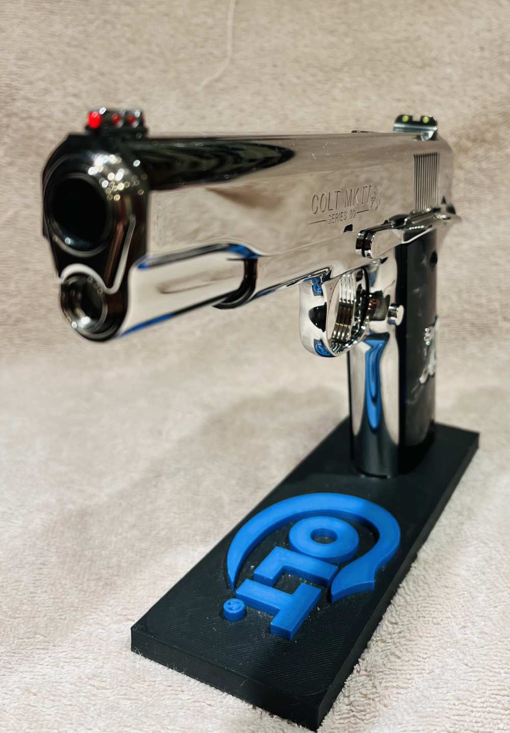 Colt 1911 Series 80 .45 Government Model Breathtaking Bright SS-img-3
