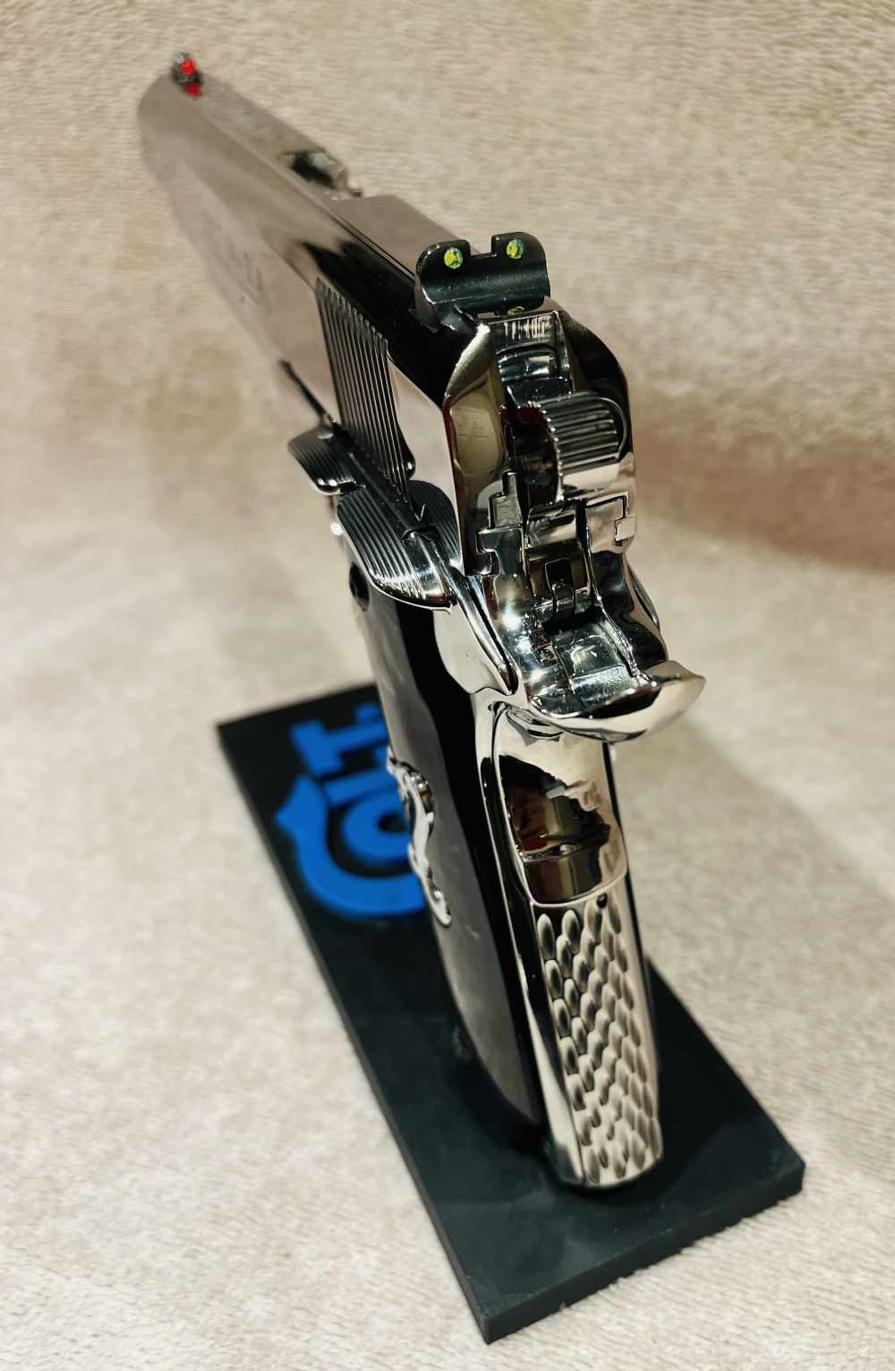 Colt 1911 Series 80 .45 Government Model Breathtaking Bright SS-img-10