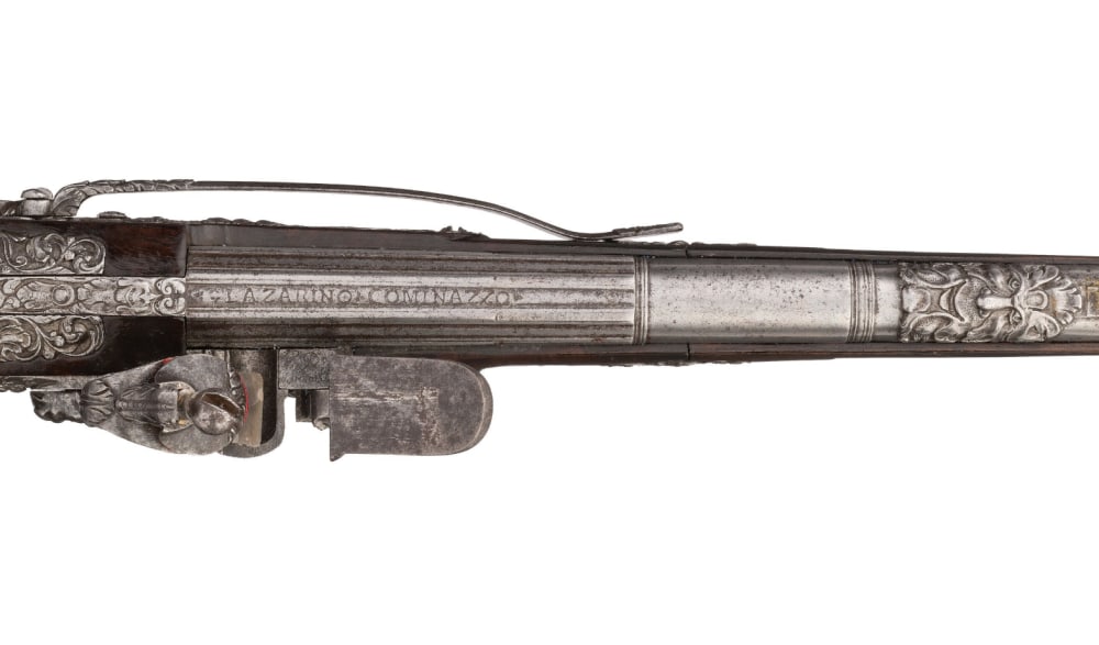 Exquisite North Italian (Brescia) Flintlock Pistol, ca. 1660-img-5
