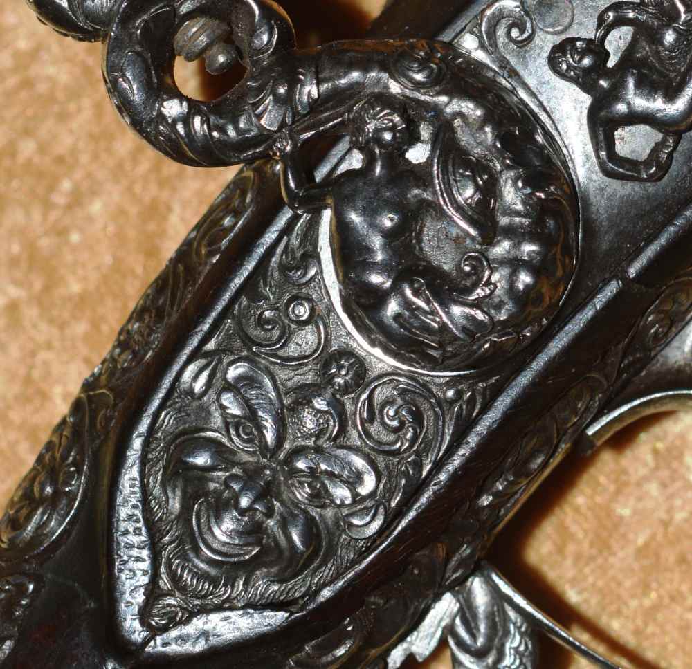 Exquisite North Italian (Brescia) Flintlock Pistol, ca. 1660-img-17