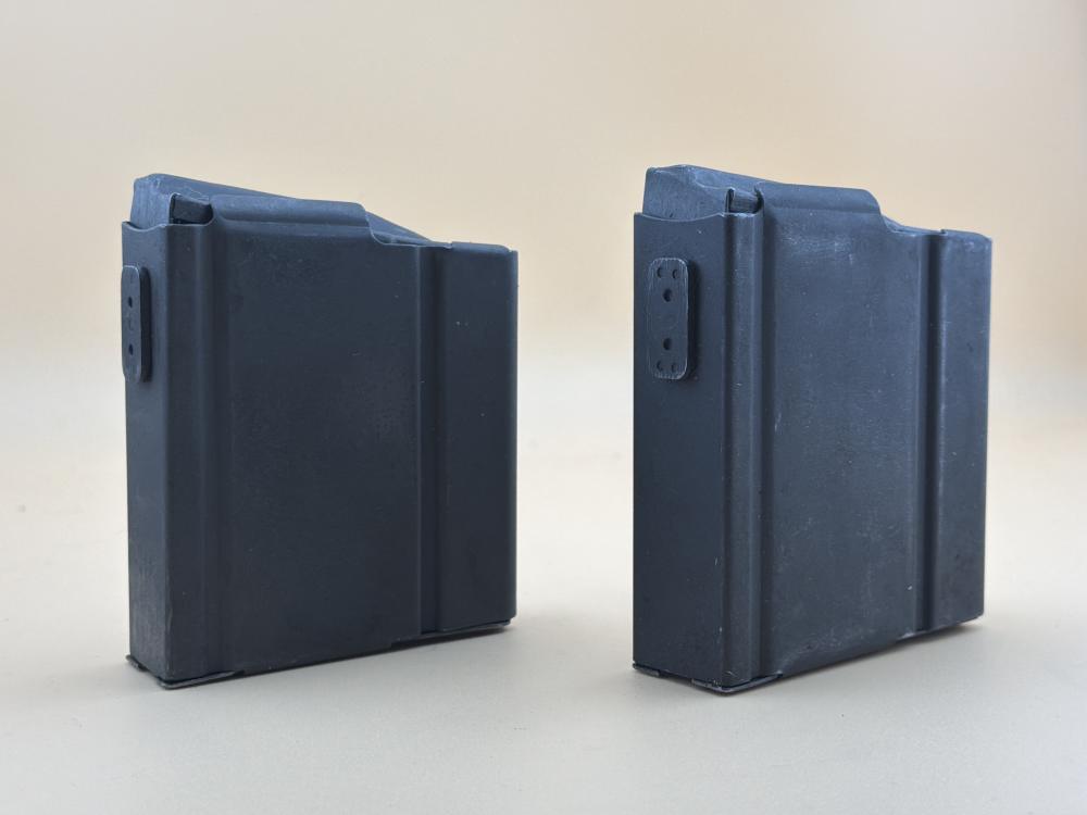TWO M1A M14 10rd Magazine Steel Parkerized Used Unknown Mfg-img-1