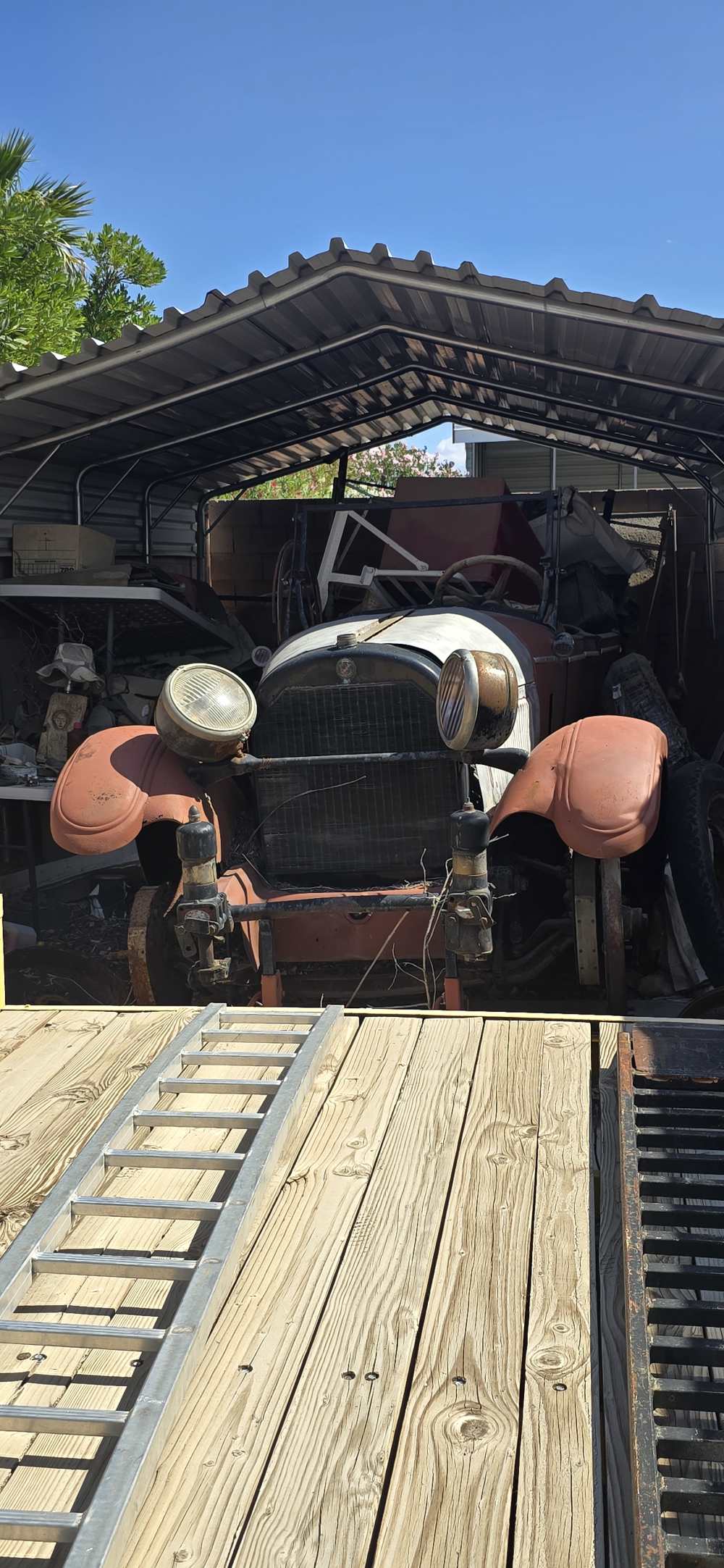 1925 CADILLAC  CONVERTABLE  4 door  project  make offer !-img-1