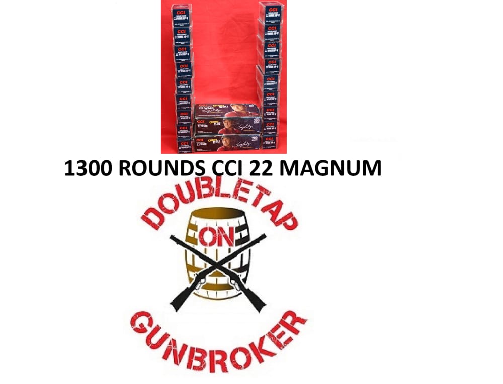 CCI 22 MAGNUM 1300 ROUNDS CCI WMR MAXI MAG & TROY LANDRY-img-0