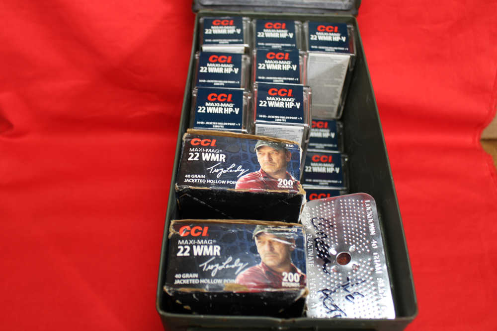 CCI 22 MAGNUM 1300 ROUNDS CCI WMR MAXI MAG & TROY LANDRY-img-2