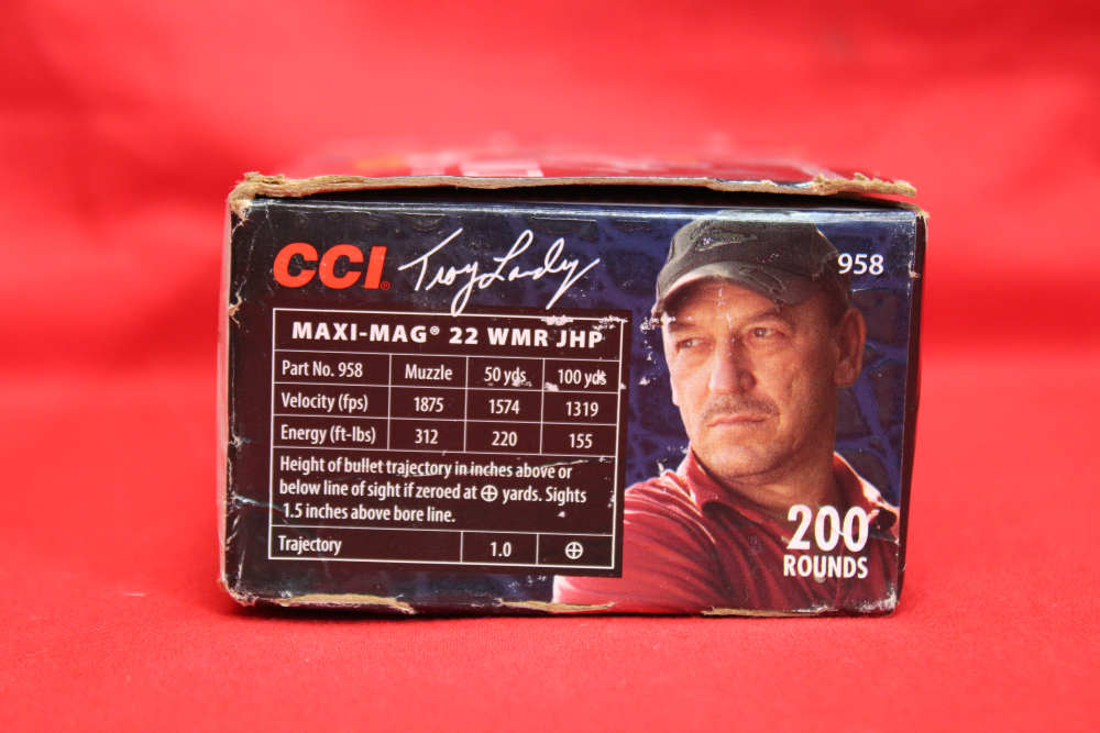 CCI 22 MAGNUM 1300 ROUNDS CCI WMR MAXI MAG & TROY LANDRY-img-10