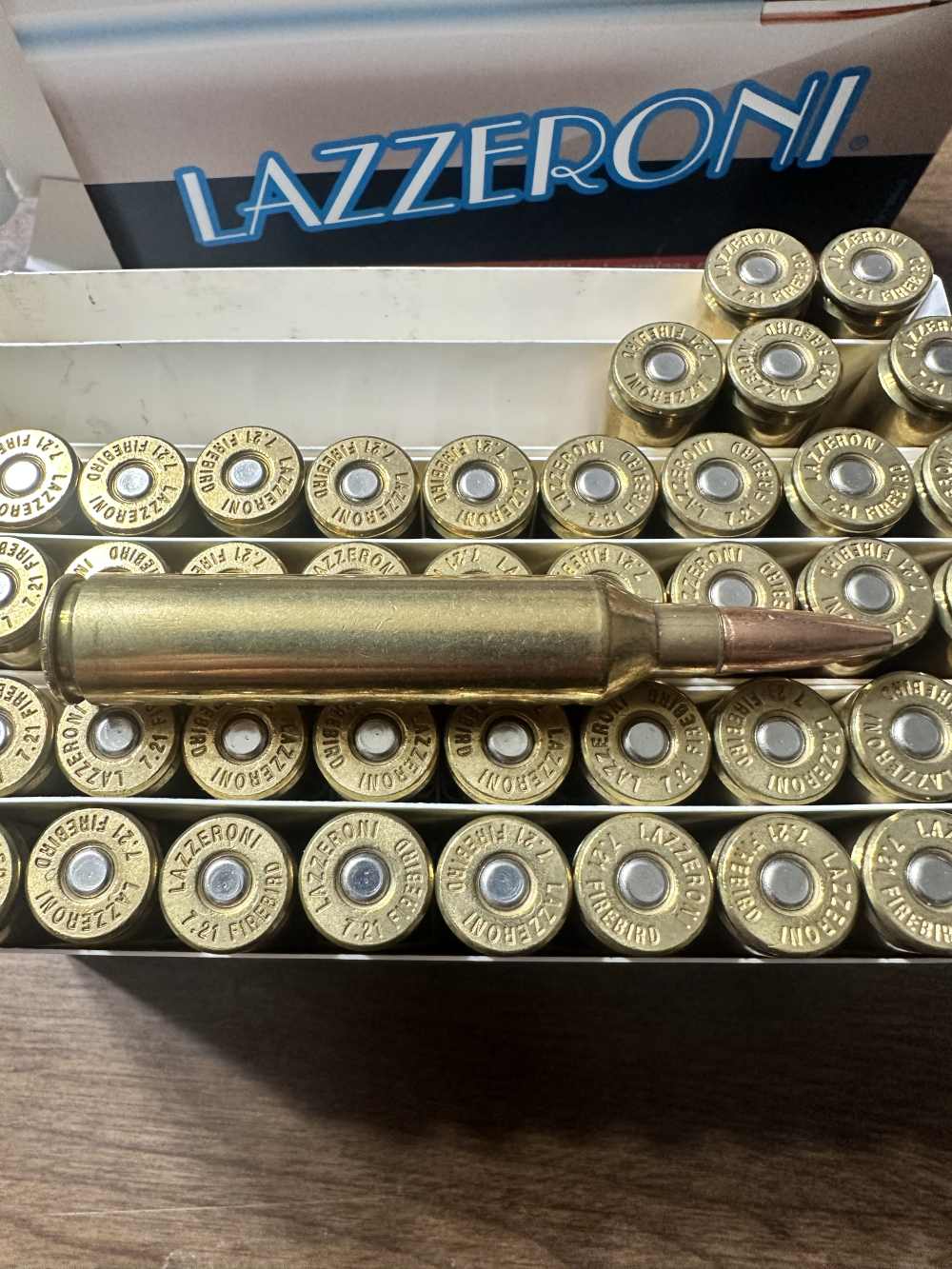 46 rounds factory Lazzeroni 7.21 firebird 140 grain psp ammo -img-4