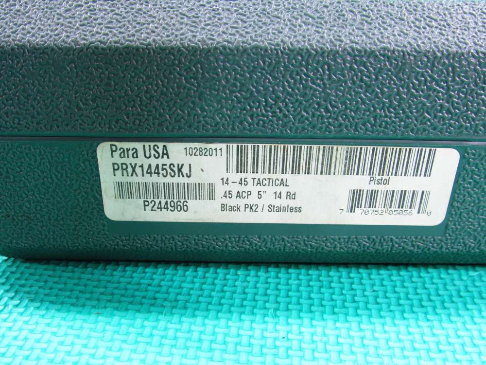 Para Ordnance USA Model 14-45 Tactical 45 ACP 1911 w/ Box 2 Mags Very Nice-img-43