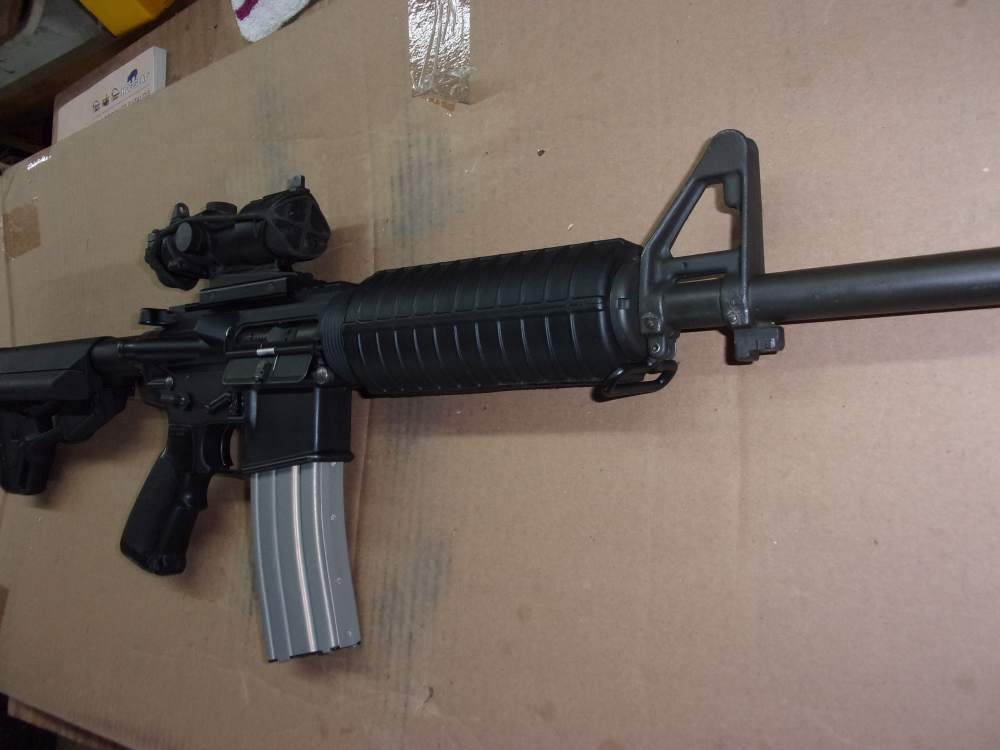 Bushmaster/Sendra M16 transferable 14.5", w/Trijicon TA01NSN, Excellent-img-4