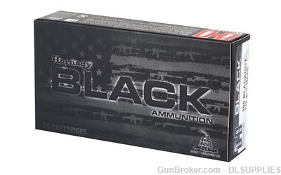 HORNADY, BLACK, 300 AAC BLACKOUT, 110 GRAIN, V-MAX, 20 ROUND BOX-img-2