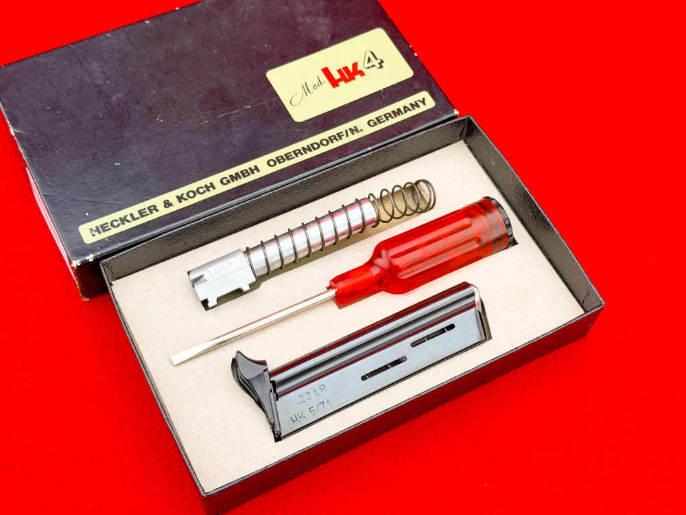 Rare 1972 Heckler & Koch HK4 Multi-Caliber Set .380 ACP / .32 ACP / .22 LR -img-29