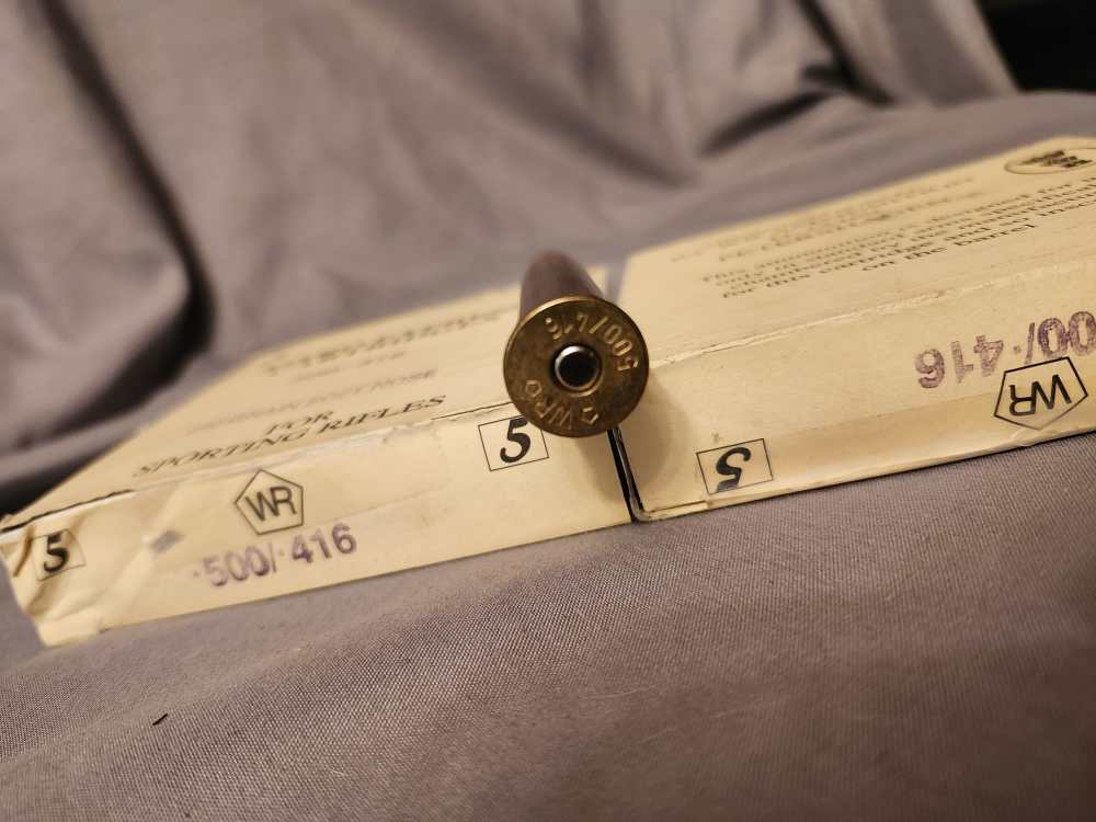 RCBS 500/416 NE dies, and bullets.  Like new! NR!-img-6
