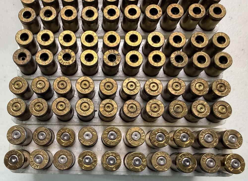 Remington 35 Rem 1x fired brass cases - 100 pieces -img-2