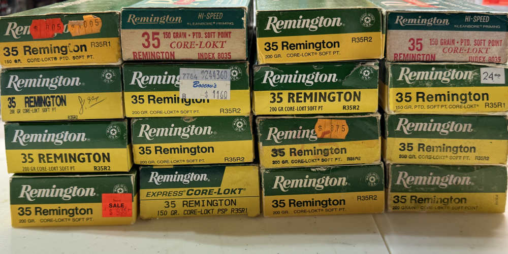 Remington 35 Rem 1x fired brass cases - 100 pieces -img-0