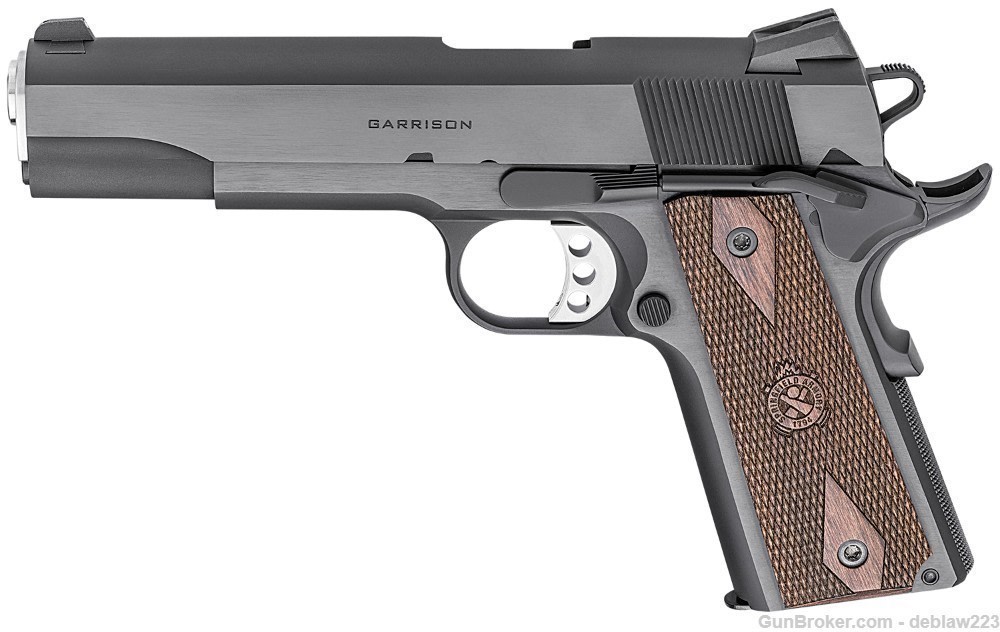 Springfield 1911 Garrison 5" Pistol 9mm Blued LayAway Option PX9419-img-1