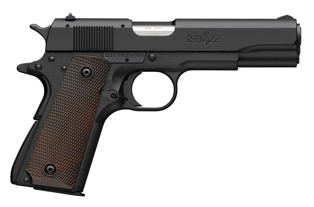 Browning 1911 1911-22 A1 Full Size 22 LR 4.25in 1-10Rd Mag 051063490-img-0
