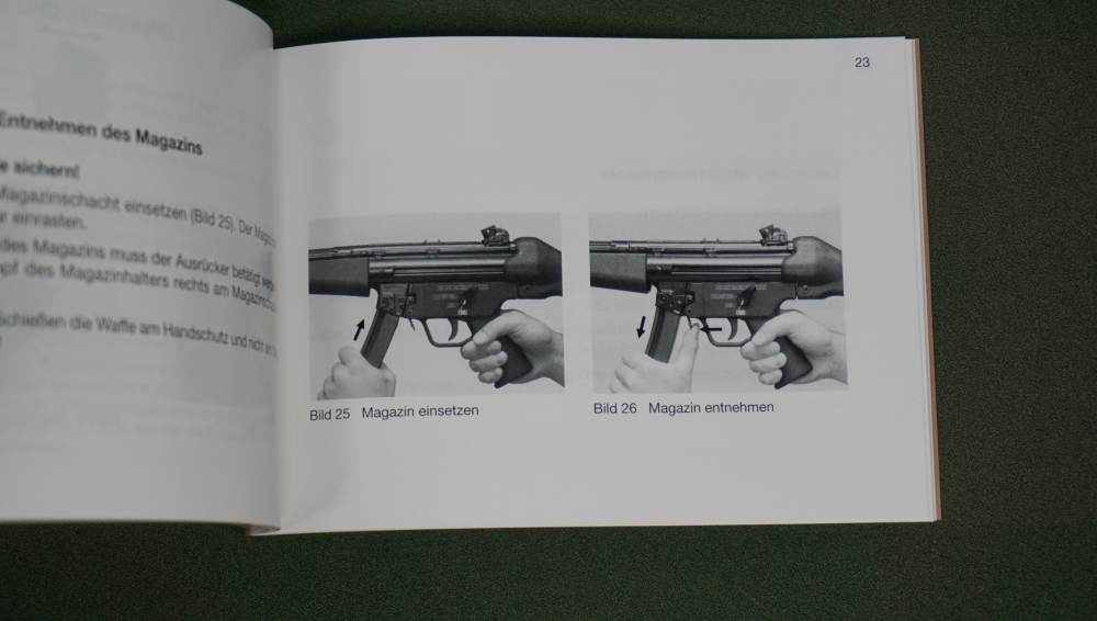 Original HK MP5 Owners manual- in GERMAN / Heckler & Koch MP5-img-7