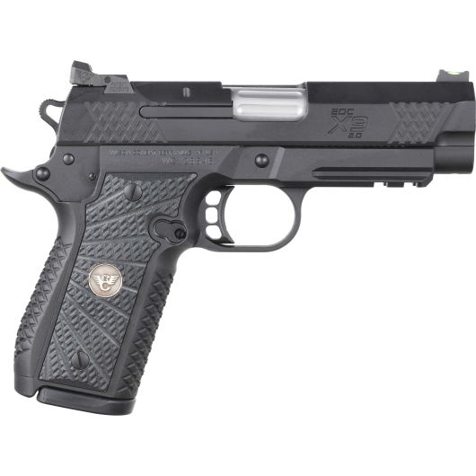 2EDCX-CPR-9 Wilson Combat 1911 EDC X9 2.0 Light Rail 9mm Luger 4.0" Black A-img-0