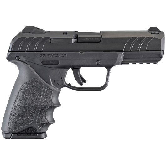3819 Ruger Security 9 with Hogue Grip 9mm Luger 4.0" Black-img-0
