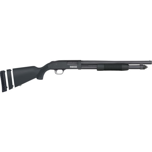 51607 Mossberg 590S Compact Optic Ready 12 Gauge 18.5" Matte Blue-img-0