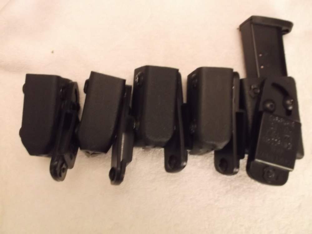 DOUBLE STACK MAGAZINE POUCHES 9MM TO 45 ACP ADJUSTABLE,  SAFARLAND-img-2