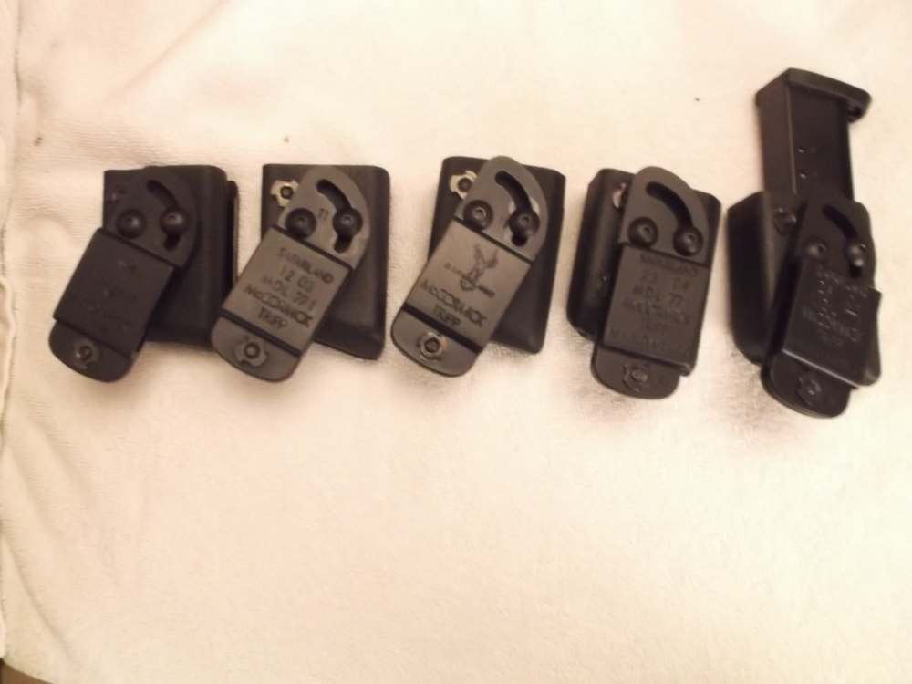 DOUBLE STACK MAGAZINE POUCHES 9MM TO 45 ACP ADJUSTABLE,  SAFARLAND-img-1