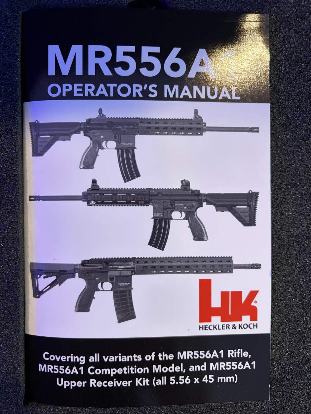 Heckler & Koch MR556A1, Hard Case, 5 mags, Aimpoint Red Dot, Ammo & Cans-img-22