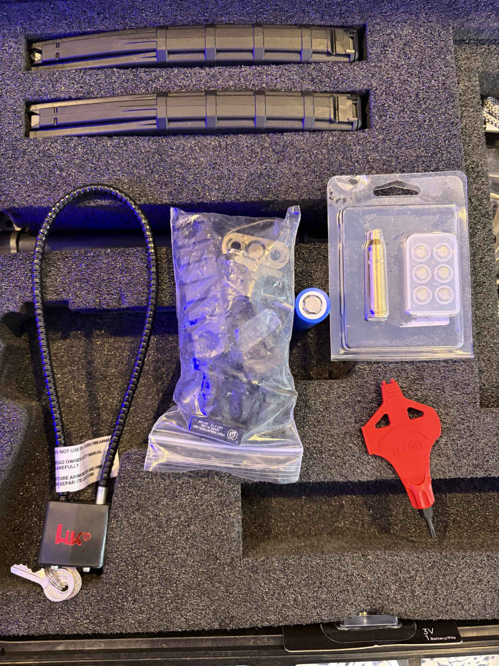 Heckler & Koch MR556A1, Hard Case, 5 mags, Aimpoint Red Dot, Ammo & Cans-img-23