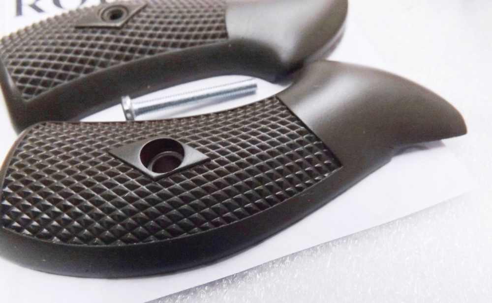 OD Green DURA Polymer Checkered Grips Smith & Wesson J Round 36 60 640 642-img-4