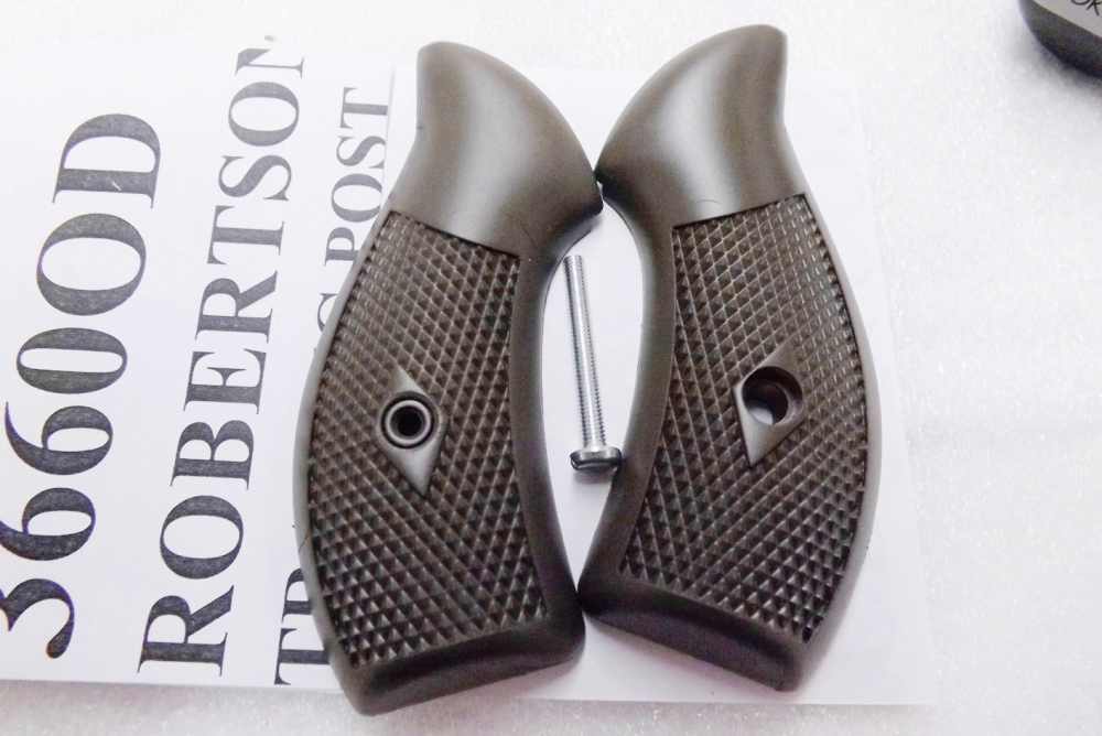 OD Green DURA Polymer Checkered Grips Smith & Wesson J Round 36 60 640 642-img-0