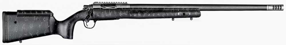 New-in-Box Christensen Arms ELR 6.5 PRC Stainless 26” Black-Gray Web Stock-img-1