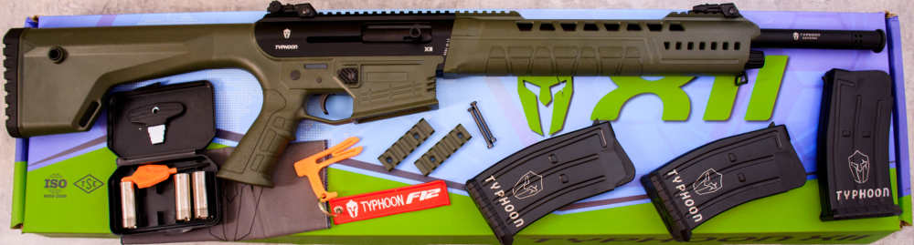 N.I.B. Typhoon Defense Industries X12 Monoblog Semi-auto Shotgun 12 ga 3” -img-0