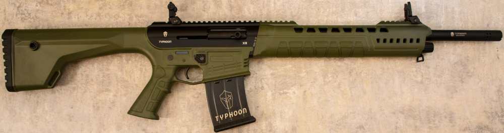 N.I.B. Typhoon Defense Industries X12 Monoblog Semi-auto Shotgun 12 ga 3” -img-1