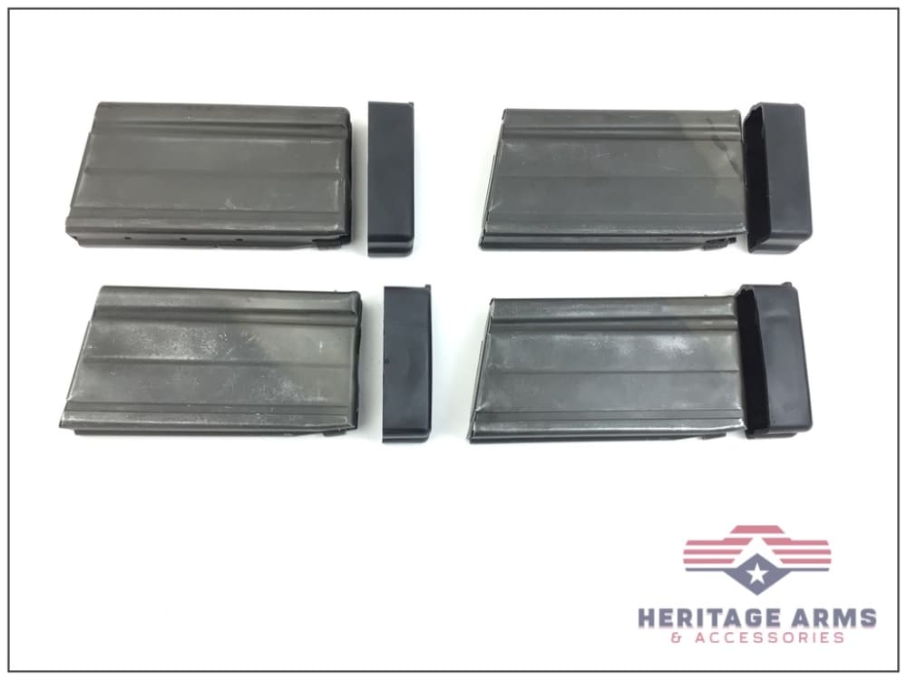 Set of 4 - FN FAL Metric-pattern Steyr 20-round Steel Rifle Mags 7.62x51mm -img-1