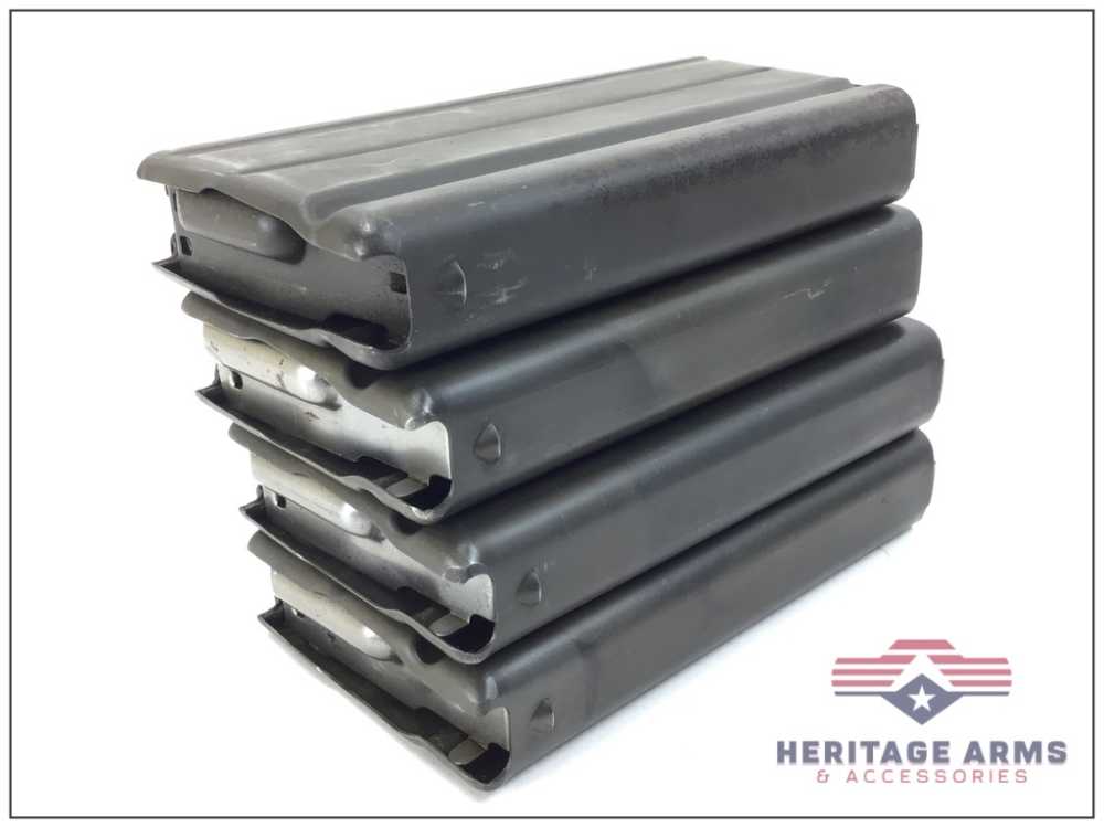 Set of 4 - FN FAL Metric-pattern Steyr 20-round Steel Rifle Mags 7.62x51mm -img-4