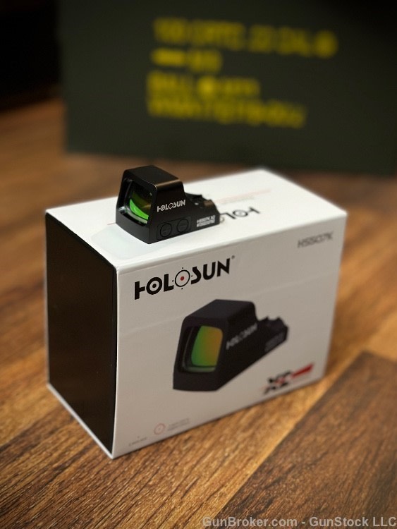 Holosun HS507K X2 Series Red Dot Reflex Sight Battery power, compact-img-1
