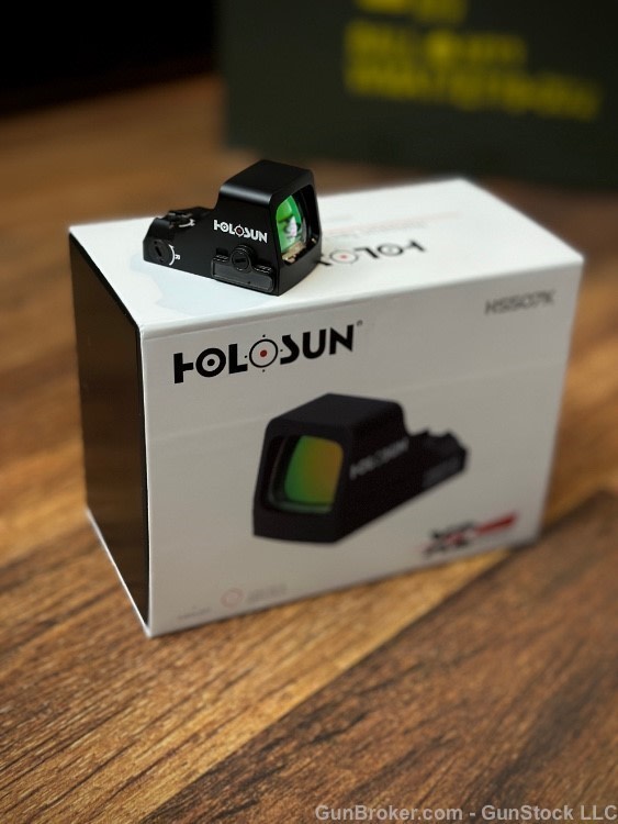Holosun HS507K X2 Series Red Dot Reflex Sight Battery power, compact-img-4
