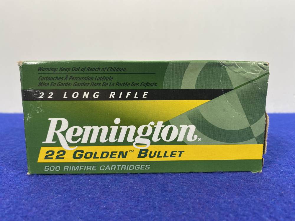Remington 22 Golden Bullet .22LR High Velocity 1,000Rd *RIMFIRE AMMUNITION*-img-3