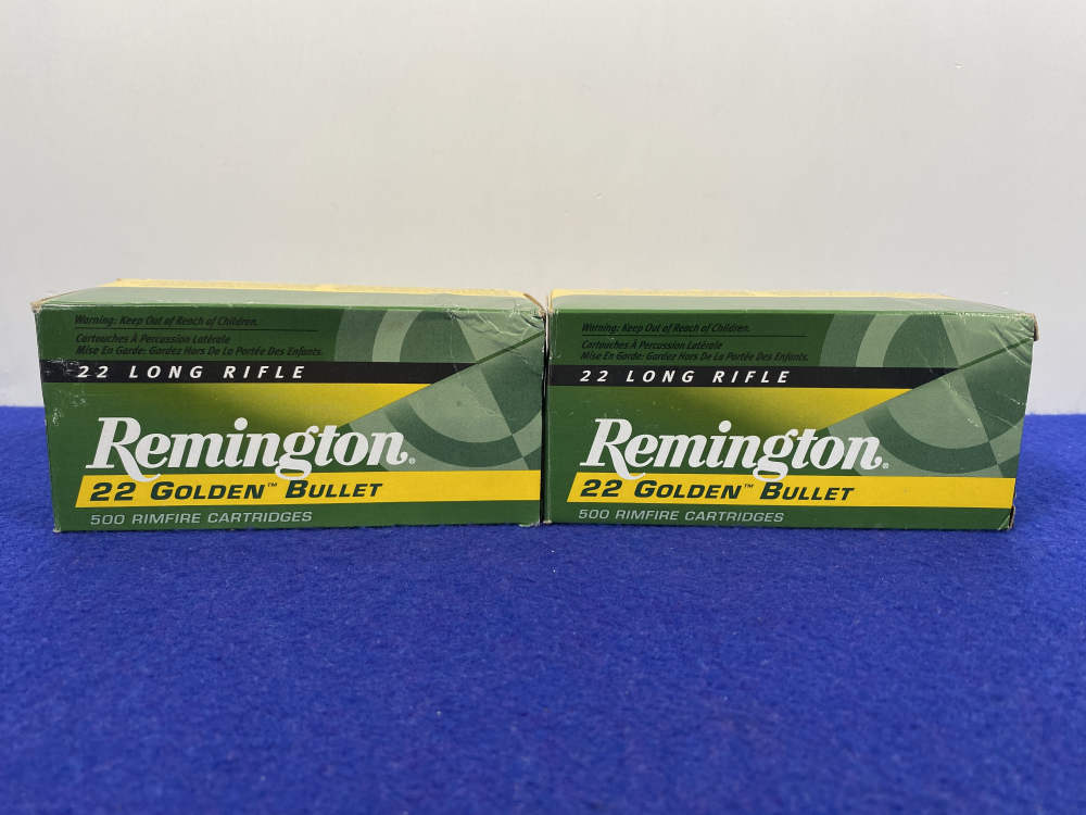 Remington 22 Golden Bullet .22LR High Velocity 1,000Rd *RIMFIRE AMMUNITION*-img-0