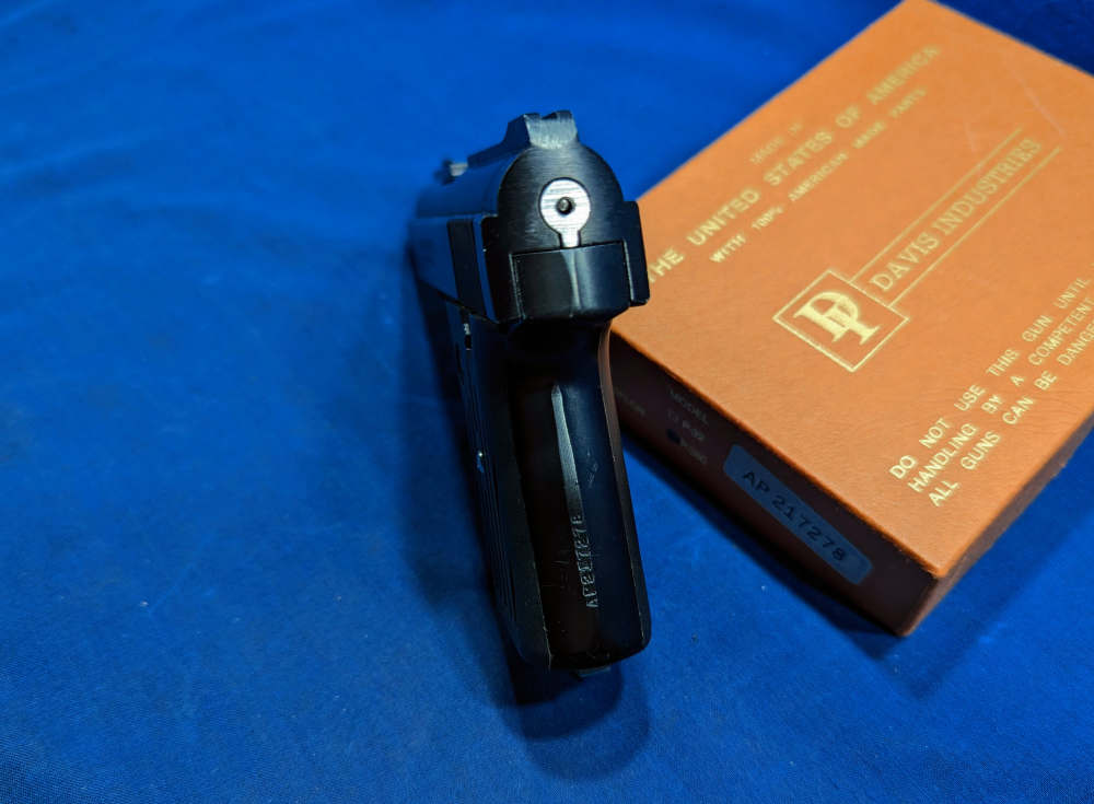 PRISTINE Davis Industries P-380 .380 ACP - Original Box, Paperwork, & Mag-img-9