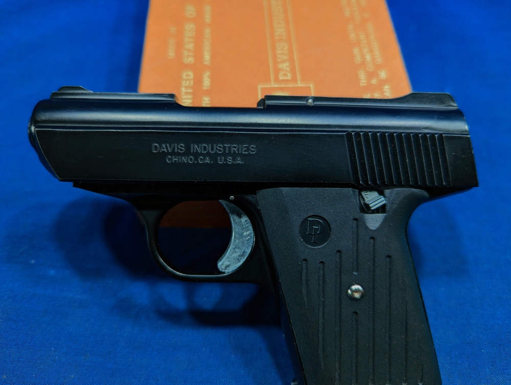 PRISTINE Davis Industries P-380 .380 ACP - Original Box, Paperwork, & Mag-img-3
