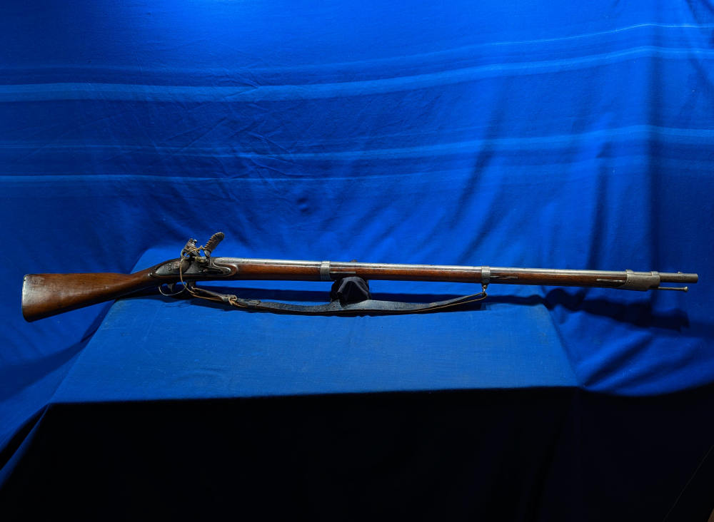 First Year Springfield 1822 Flintlock Reconversion 69 cal Smoothbore  -img-1