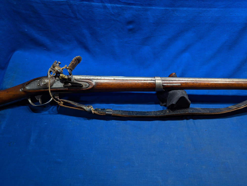 First Year Springfield 1822 Flintlock Reconversion 69 cal Smoothbore  -img-3