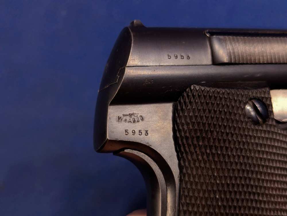 German First Contact Proofed Spanish ASTRA M600/43 Semi-Auto 9x19mm WWII -img-24