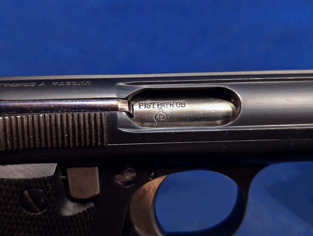 German First Contact Proofed Spanish ASTRA M600/43 Semi-Auto 9x19mm WWII -img-20