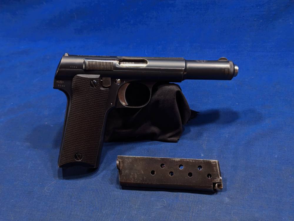 German First Contact Proofed Spanish ASTRA M600/43 Semi-Auto 9x19mm WWII -img-0