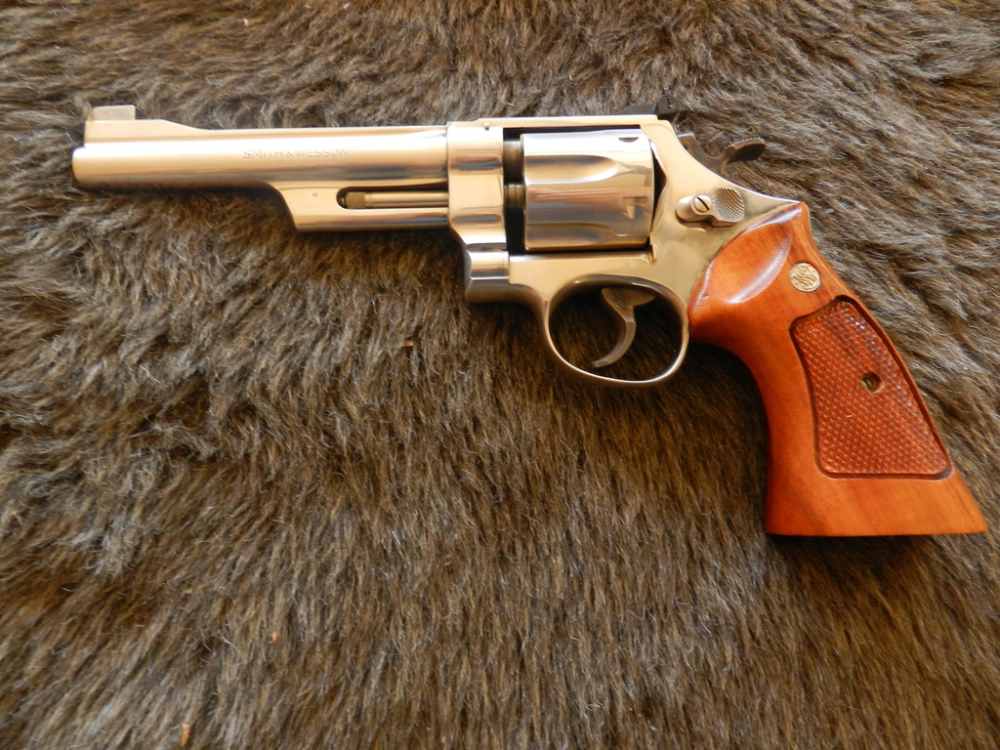S&W Model 27-2 357 Magnum 6" Nickel NIB-img-0