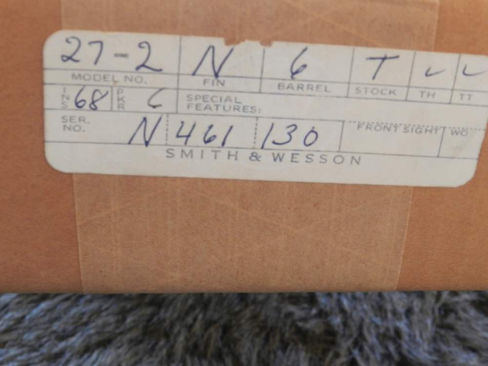 S&W Model 27-2 357 Magnum 6" Nickel NIB-img-15
