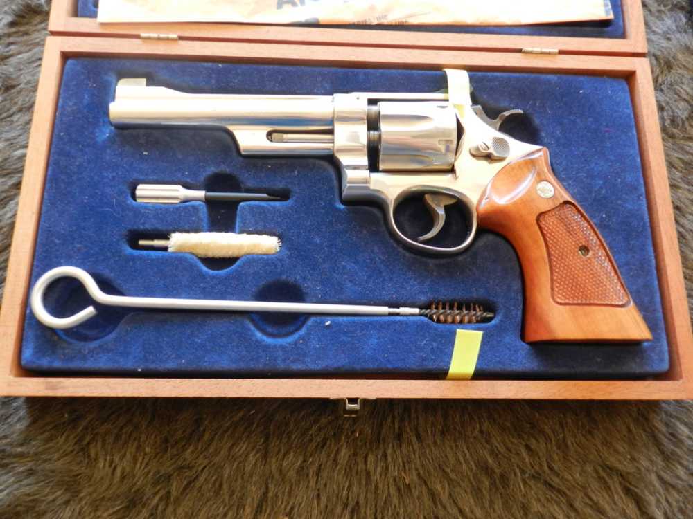 S&W Model 27-2 357 Magnum 6" Nickel NIB-img-12