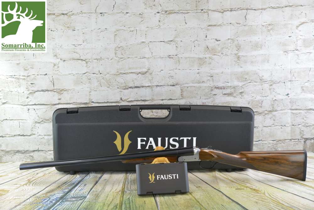 FAUSTI SHOTGUN 26203 DEA 20GA, 26" BBL SIDE BY SIDE, COIN FINISH, 14.49"-img-16